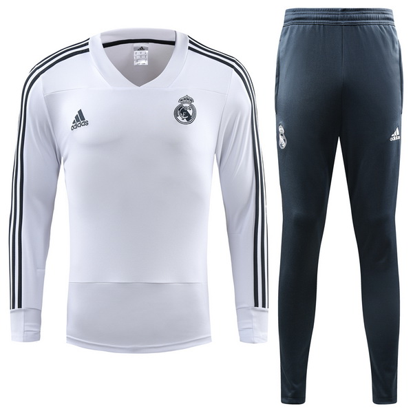 Chandal del Real Madrid 2018-2019 Blanco